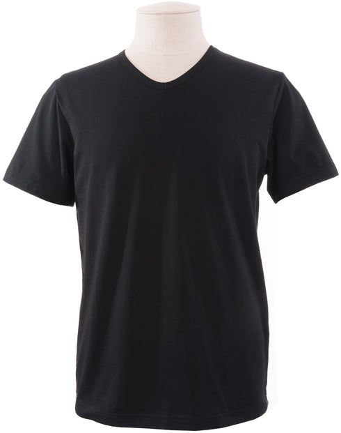 Black V-Neck T-Shirt